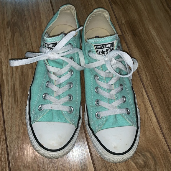 teal chuck taylors